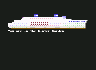 Murder On The Atlantic screenshot 4 for Commodore 64